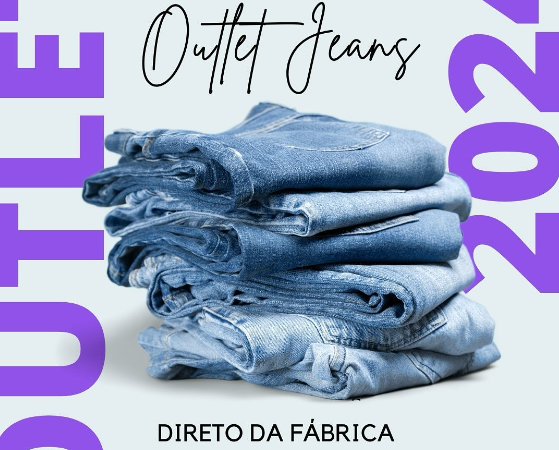 Pontes de Amor promove outlet de moda jeans com peças de até 70% de desconto