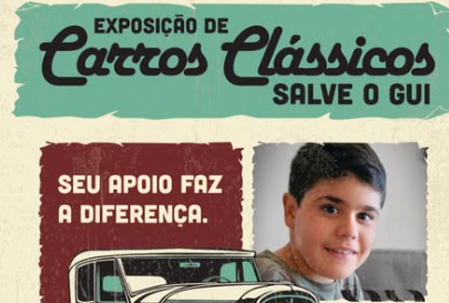 Uberlândia Shopping apoia Encontro de Carros Clássicos para ajudar criança com doença rara