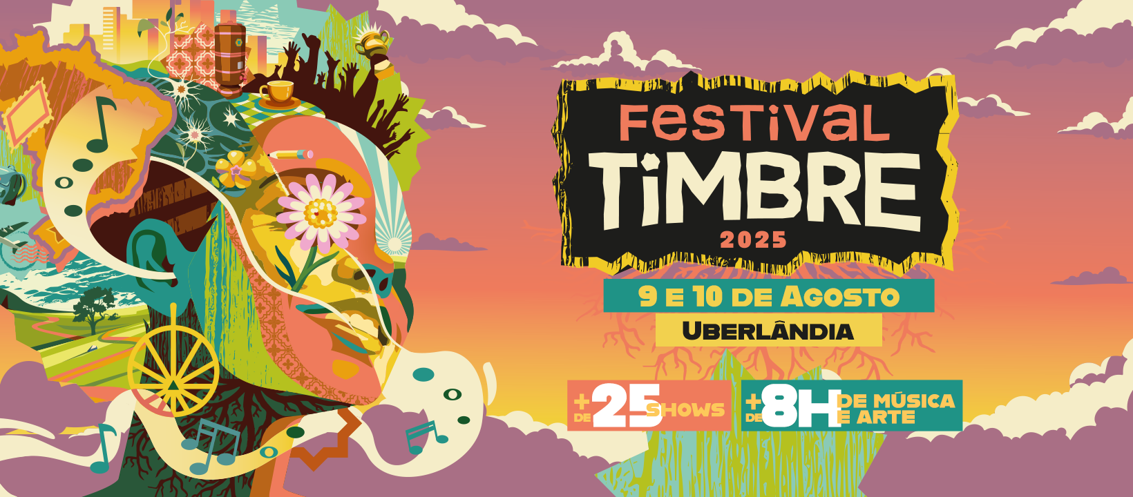 Festival Timbre 2025 lança temática oficial e inicia venda de ingressos
