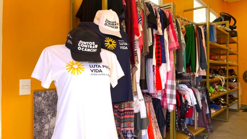Grupo Luta Pela Vida inaugura loja de produtos sociais e outros artigos para fortalecer o apoio aos pacientes com câncer