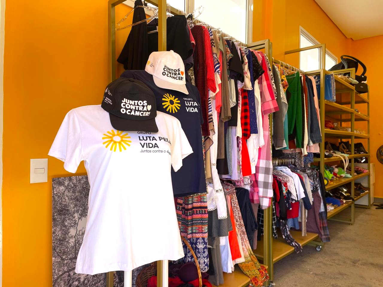 Grupo Luta Pela Vida inaugura loja de produtos sociais e outros artigos para fortalecer o apoio aos pacientes com câncer