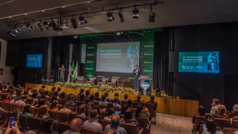 REDE MATER DEI CELEBRA 45 ANOS COM 15º SEMINÁRIO DE GESTÃO EM SAÚDE SOBRE INOVAÇÃO E FUTURO DO SETOR