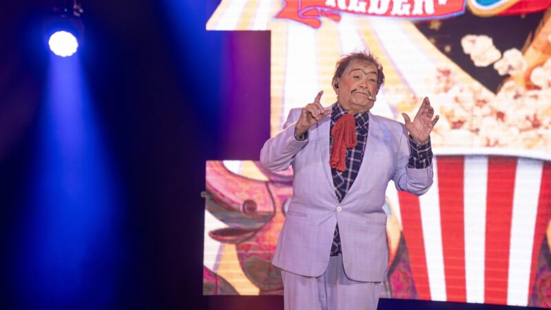 DEDÉ SANTANA e DIEGO HYPÓLITO em ‘ABRACADABRA’ um Circo Musical de Frederico Reder