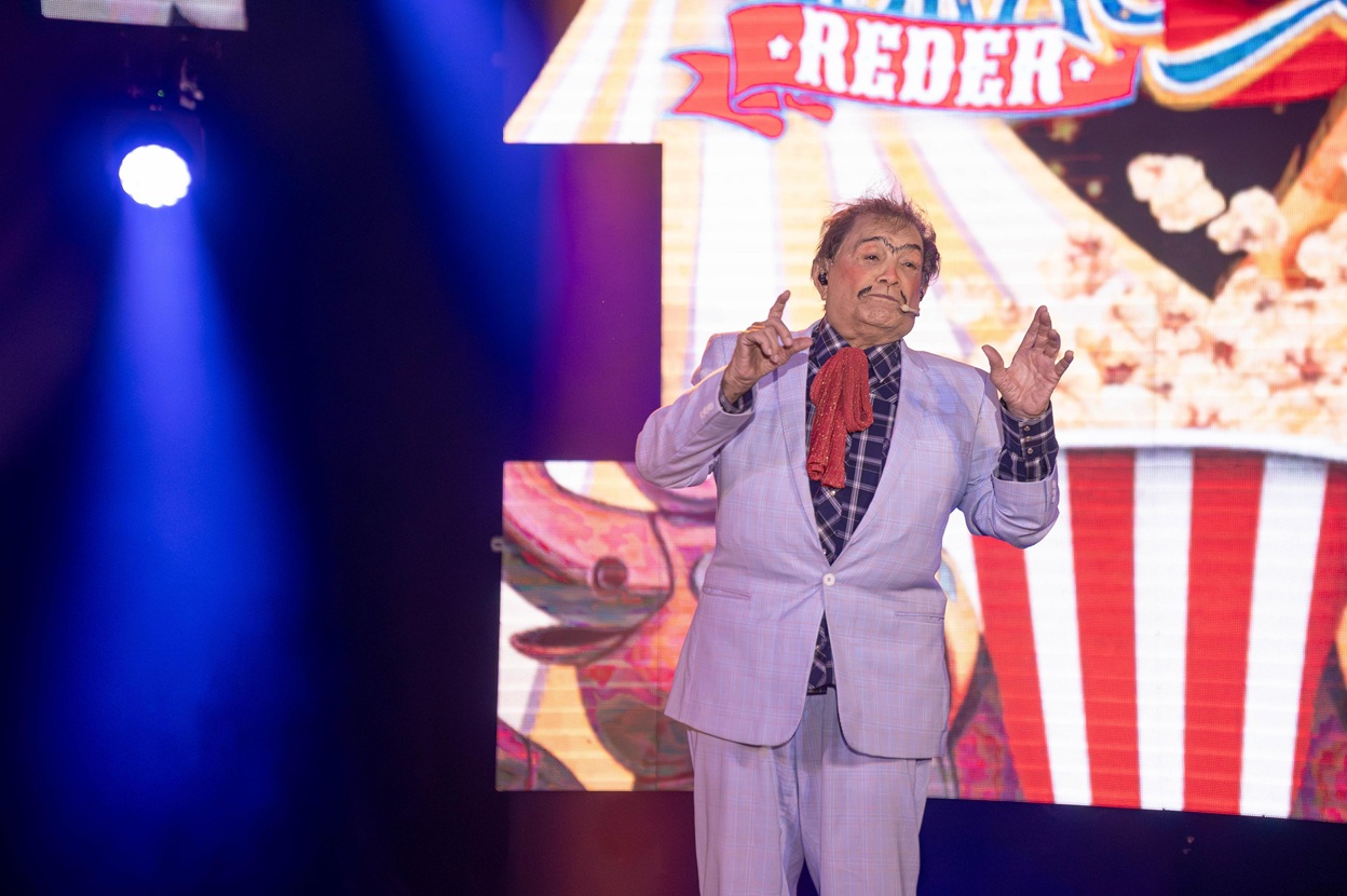 DEDÉ SANTANA e DIEGO HYPÓLITO em ‘ABRACADABRA’ um Circo Musical de Frederico Reder