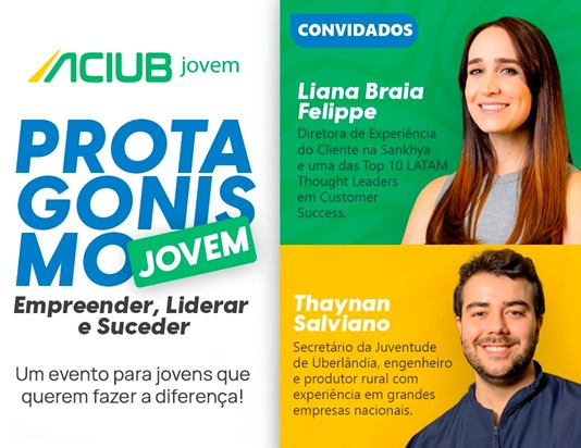 Aciub Jovem debate o protagonismo jovem e o futuro do empreendedorismo