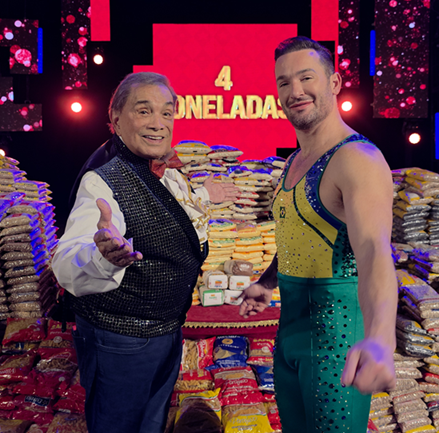 Reder Circus arrecada quatro toneladas de alimentos em Uberlândia com a promoção Meia-Entrada Solidária