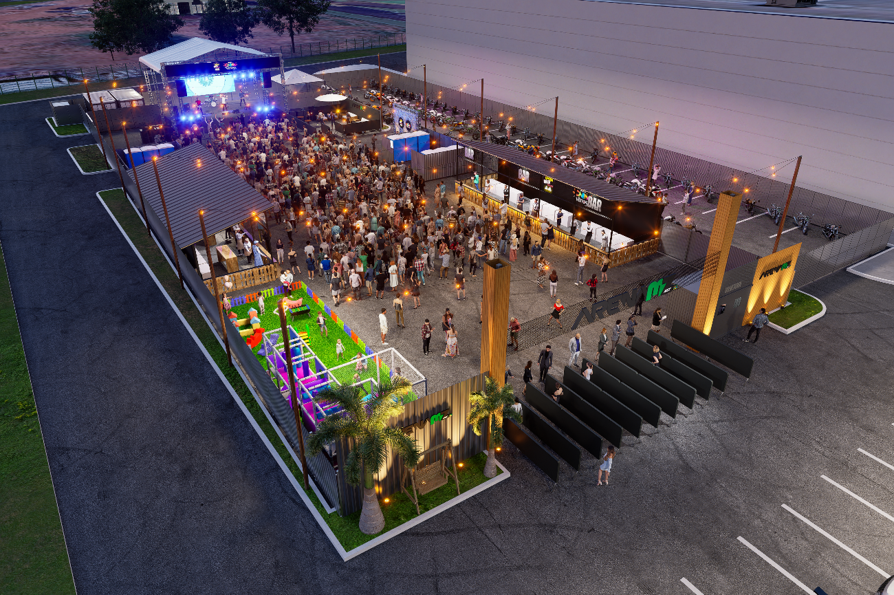 Uberlândia Shopping ganha Arena MZ Net, novo espaço permanente para eventos na cidade