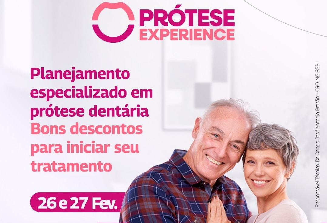 Centro Clínico 24h da Uniodonto realiza o Prótese Experience nos dias 26 e 27 de fevereiro