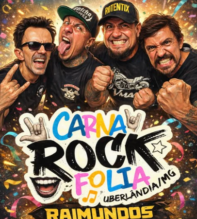 Uberlândia Shopping recebe Carna Rock Folia
