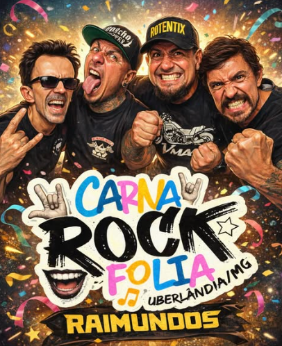 Uberlândia Shopping recebe Carna Rock Folia
