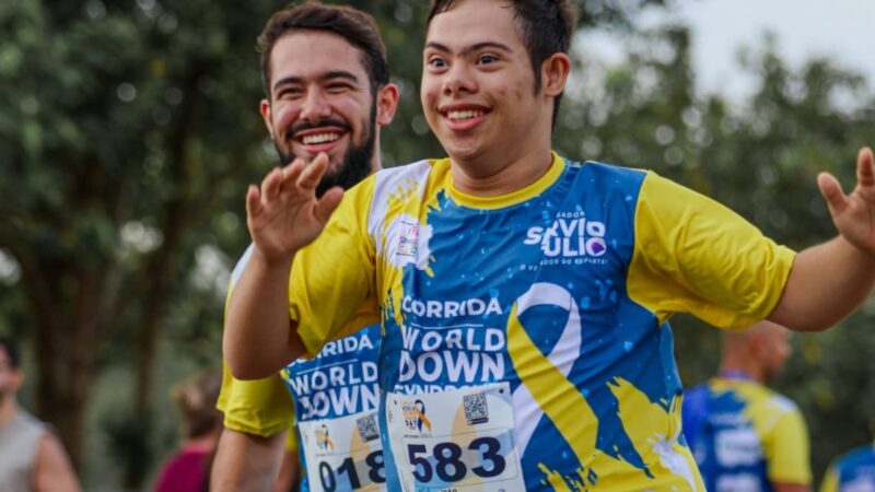 Corrida World Down promove inclusão no Parque do Sabiá e terá ponto de apoio antecipado para retirada de kits