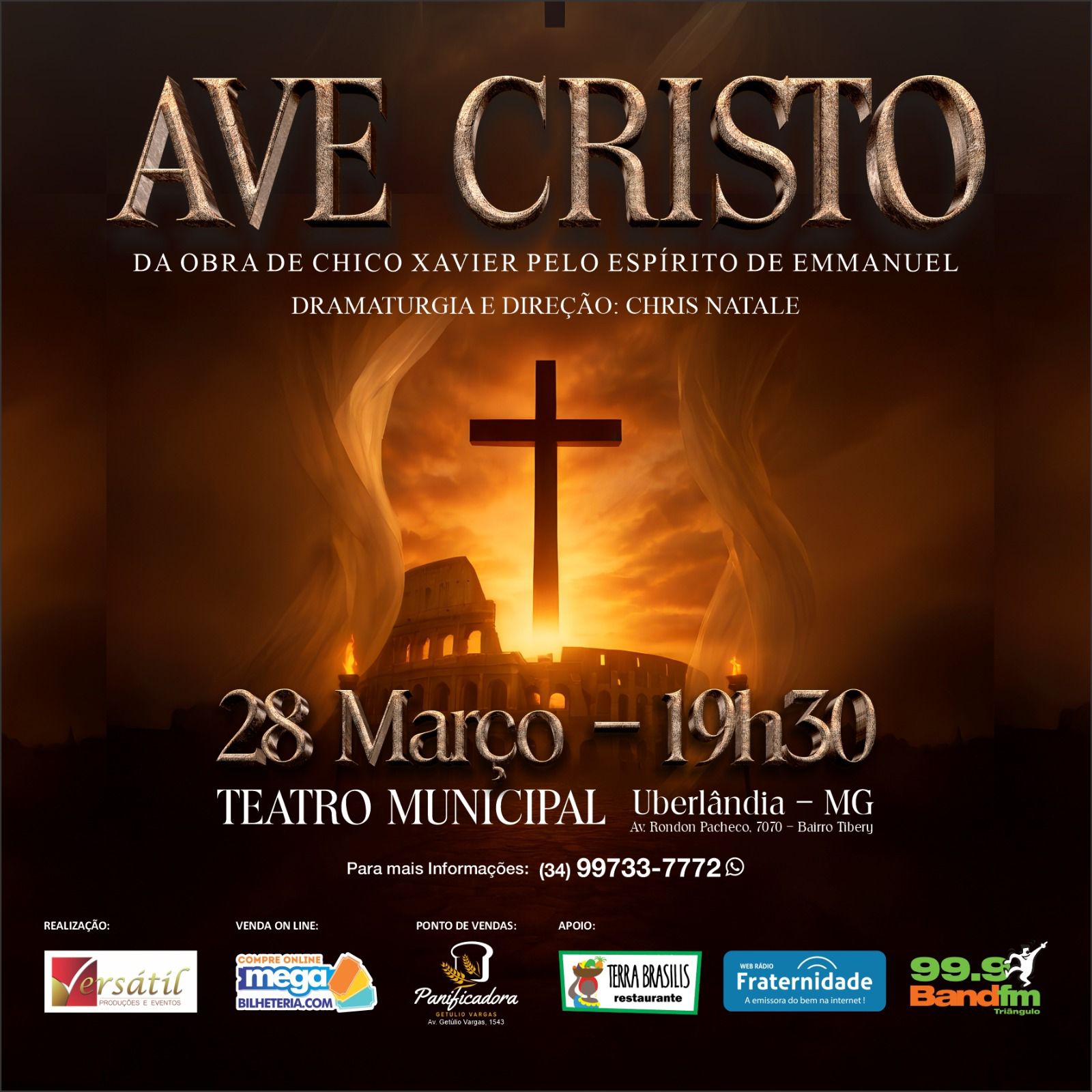 Teatro Municipal de Uberlândia recebe no mesmo dia dois espetáculos