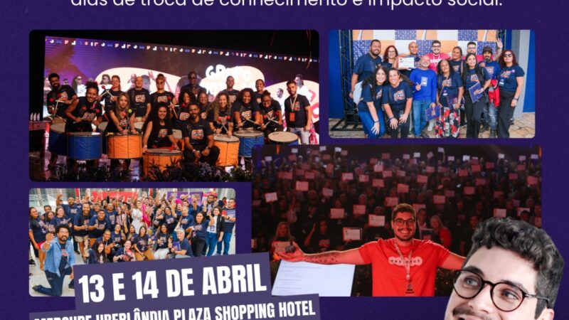 Bate Papo 3º Setor desembarca em Uberlândia nos dias 13 e 14 de abril