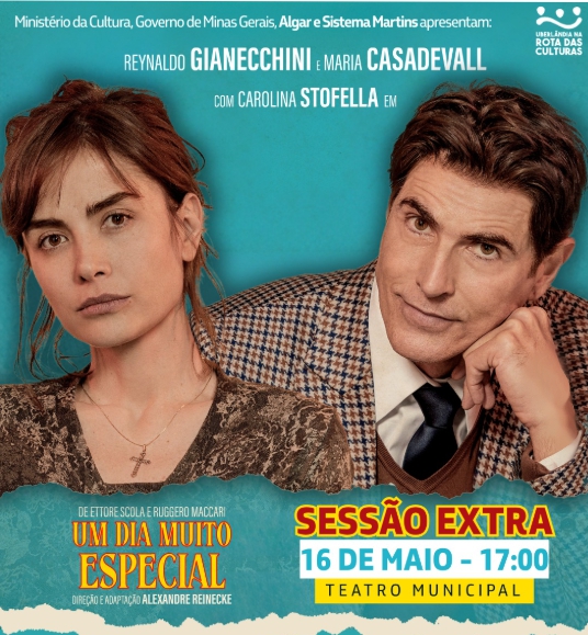 Sucesso de público, espetáculo “Um Dia Muito Especial” ganha sessão extra em Uberlândia