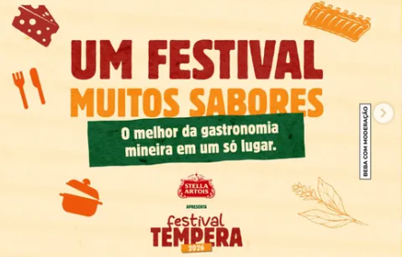 Festival Tempera celebra as delícias de Minas com gastronomia, música e cultura regional