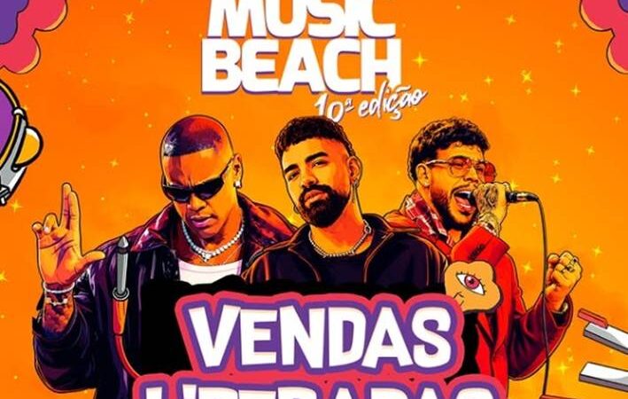 The Music Beach abre venda de ingressos para a 10ª edição com lote promocional por tempo limitado