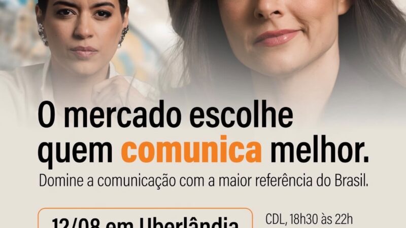 Falar é Fácil traz Fabi Bertotti, maior referência em oratória do Brasil, a Uberlândia