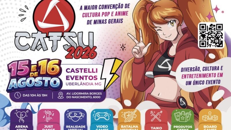 CATSU 2026: O MAIOR EVENTO DE CULTURA POP DE MINAS GERAIS