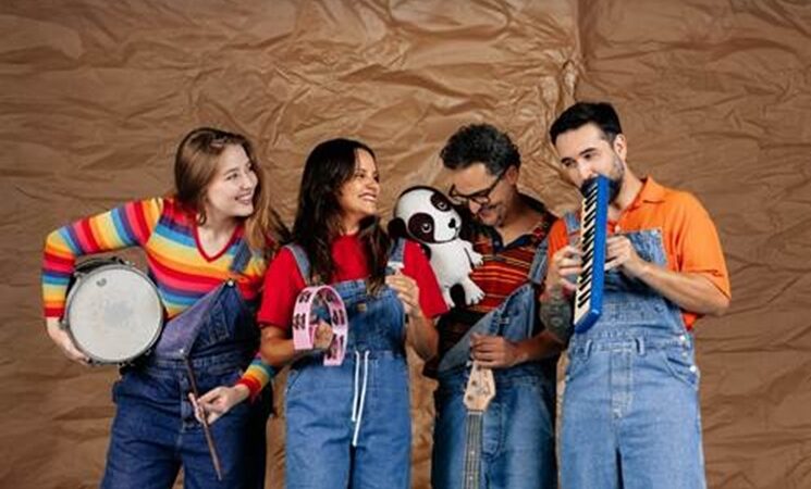 “João, Frida e as Meninas” faz show gratuito para crianças no Centro Municipal de Cultura, em Uberlândia
