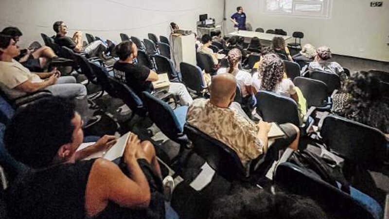 Muito além das projeções: Cerrado Mapping Festival investe na formação de novos talentos da arte digital