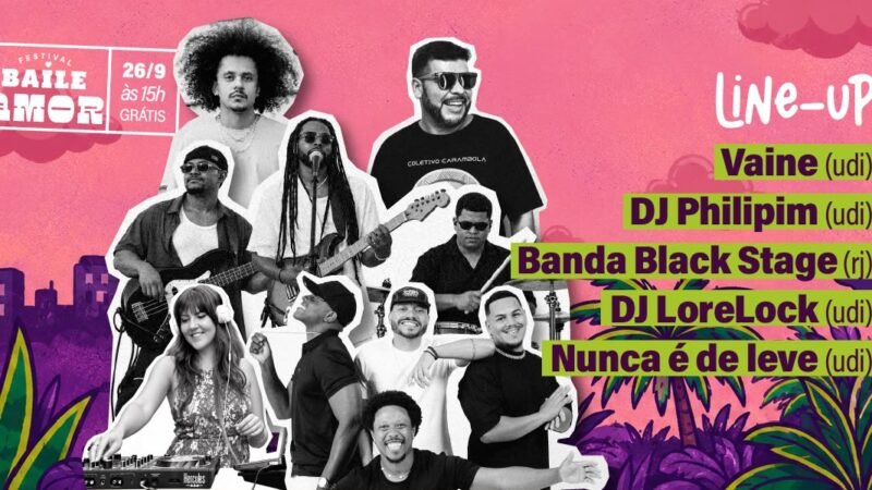 Baile Amor marca reabertura do Terrerão do Samba com programação gratuita de música e gastronomia mineira