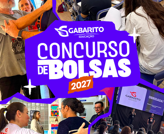 Concurso de Bolsas 2027 do Gabarito reúne mais de 2,2 mil inscritos em três cidades