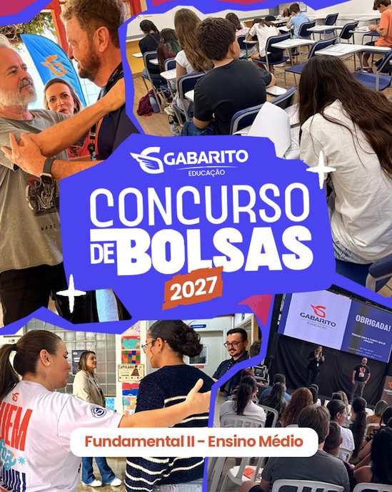 Concurso de Bolsas 2027 do Gabarito reúne mais de 2,2 mil inscritos em três cidades