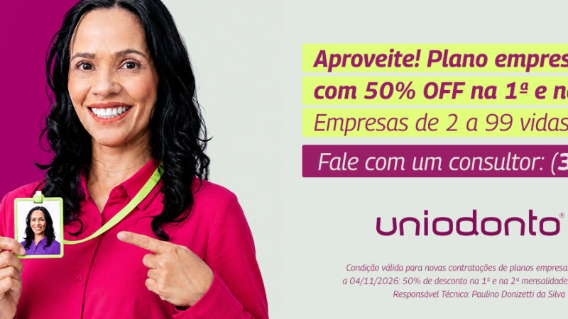 Plano odontológico é o benefício que sua equipe usa o ano inteiro