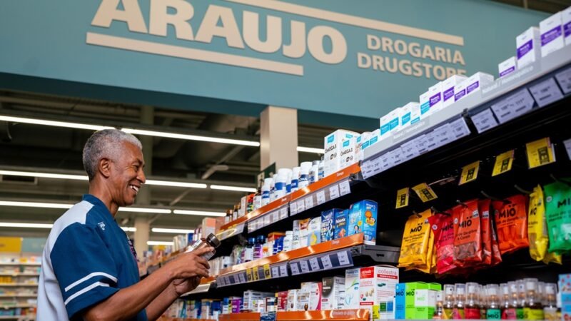 Com canetas de GLP-1, venda de suplementos proteicos cresce 53% na Araujo